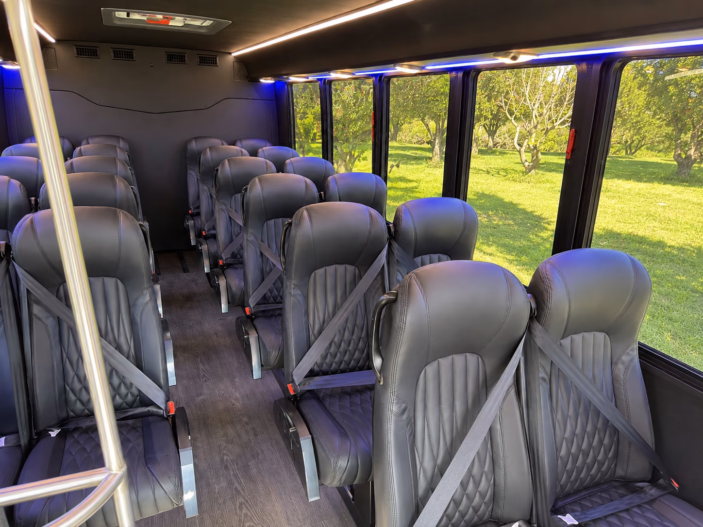 minibuses for smaller somerville prom groups heading into boston