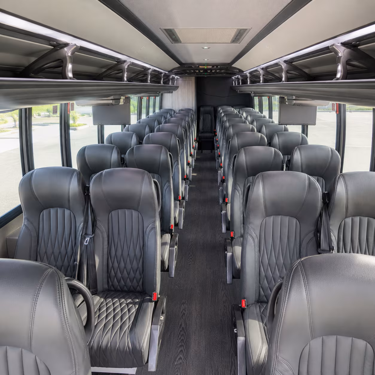 somerville 30 passenger minibus inside