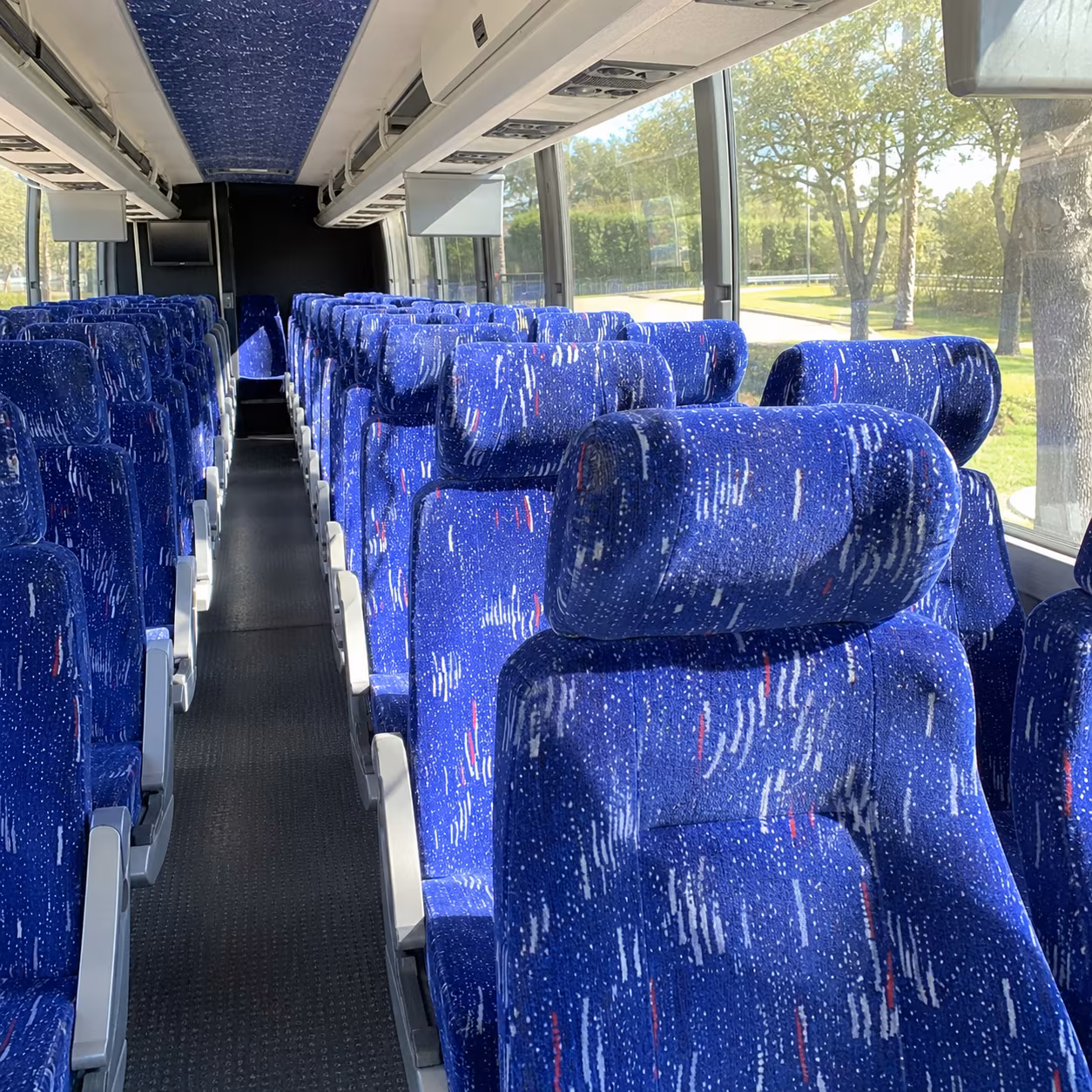somerville charter bus inside