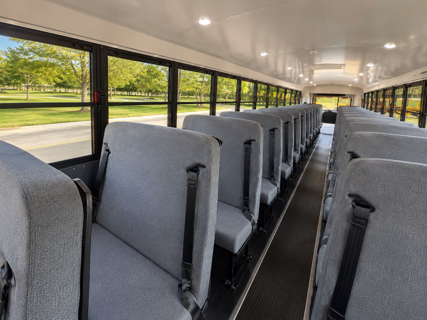 somerville school bus inside