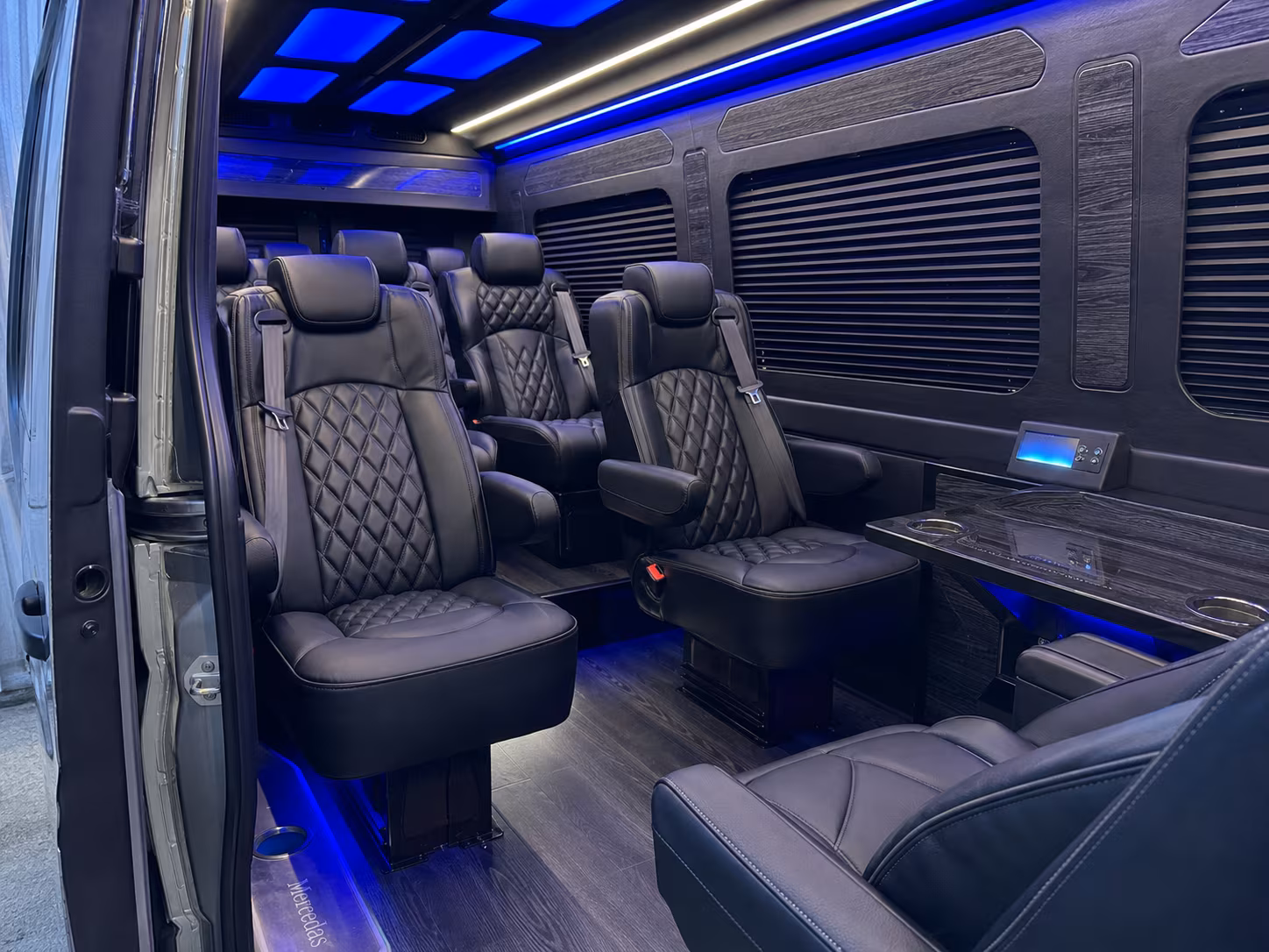 sprinter van transportation for groups and events across somerville